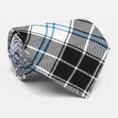 Clan Forbes Wappen über Dress Tartan Krawatte (Gerollt)