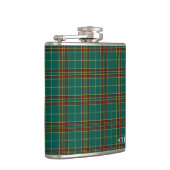 Clan Forde Tartan Mit Monogramm Flachmann (Rechts)