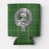 Clan Forrester / Foster Wappen & Jagd Tartan Dosenkühler (Vorderseite)