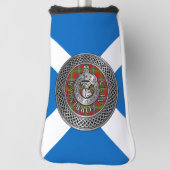 Clan Forrester | Foster Wappen & Tartan Knot Golf Headcover (Rotieren 90)