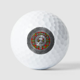 Clan Forrester | Foster Wappen & Tartan Knot Golfball