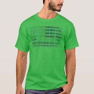 Clan Forrester Hunting Scottish tartan US flagge k T-Shirt