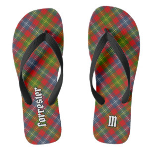 Clan Forrester Tartan Badesandalen