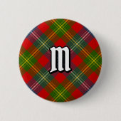 Clan Forrester Tartan Button (Vorderseite)