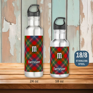 Clan Forrester Tartan Edelstahlflasche