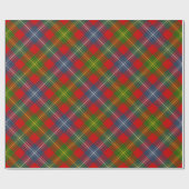 Clan Forrester Tartan Geschenkpapier (Flach)