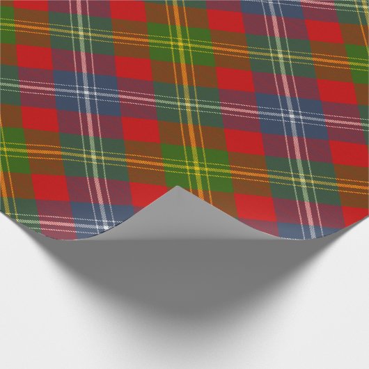 Clan Forrester Tartan Geschenkpapier (Ecke)