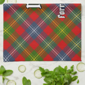 Clan Forrester Tartan Geschirrtuch (Gefaltet)