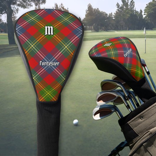 Clan Forrester Tartan Golf Headcover