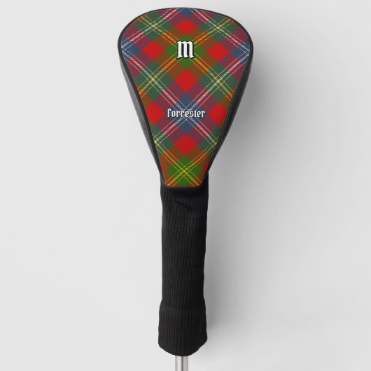 Clan Forrester Tartan Golf Headcover (Vorderseite)