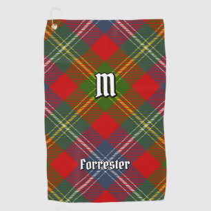 Clan Forrester Tartan Golfhandtuch