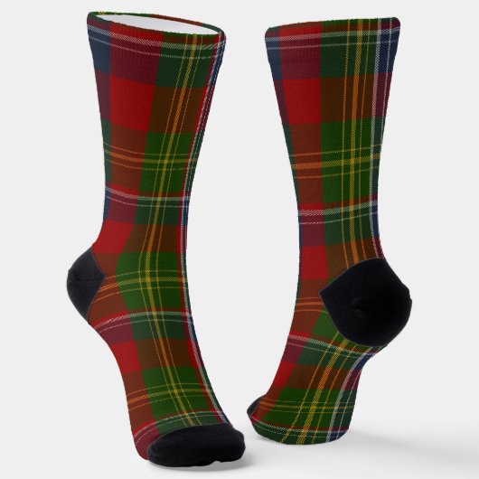 Clan Forrester Tartan Kariert Socks Socken (Gewinkelt)