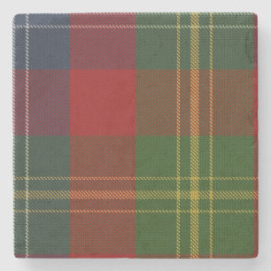 Clan Forrester Tartan-karierter SteinUntersetzer