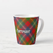 Clan Forrester Tartan Milchtasse (Rechte Ecke)