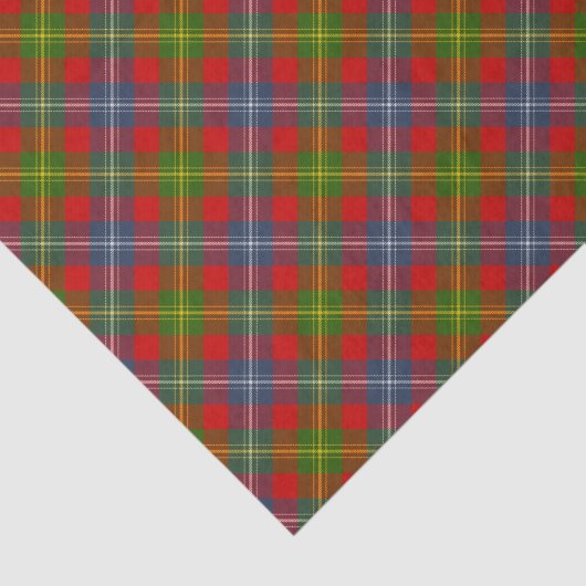 Clan Forrester Tartan Seidenpapier (Ausschnitt)