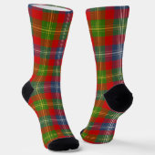 Clan Forrester Tartan Socken (Gewinkelt)
