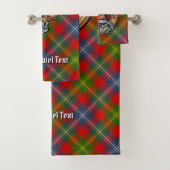 Clan Forrester über Tartan Badhandtuch Set (Insitu)