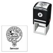 Clan Forrester Wappen Permastempel (Beispiel)