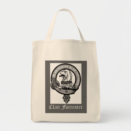 Clan Forrester Wappen Tragetasche (Vorne)
