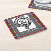 Clan Forrester Wappen Untersetzer (angewinkelt)