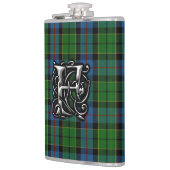 Clan Forsyth Forsythe Tartan-alte Flachmann (Links)