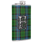Clan Forsyth Forsythe Tartan-alte Flachmann (Rechts)