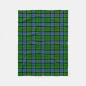 Clan Forsyth Tartan Fleecedecke (Vorderseite)