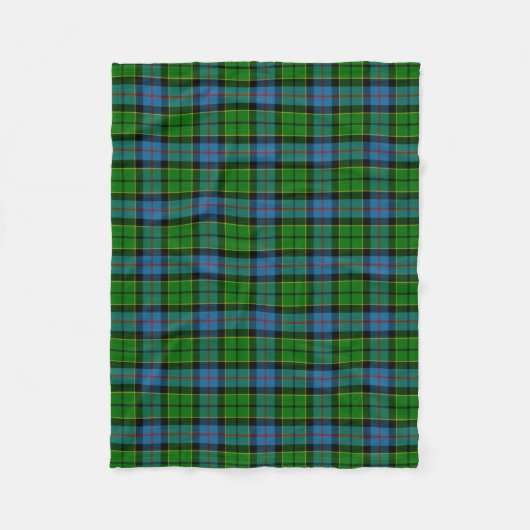 Clan Forsyth Tartan Fleecedecke (Vorderseite)