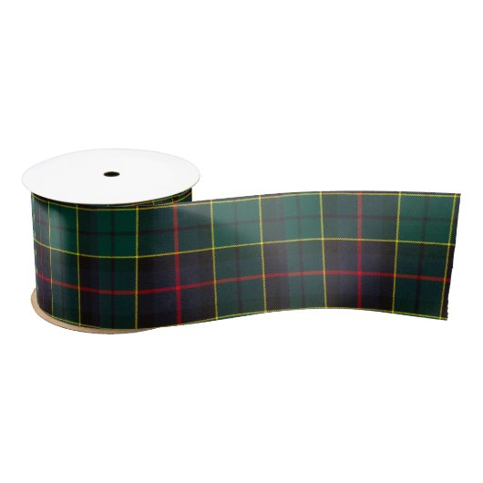 Clan Forsyth Tartan Kariert Satinband (Spule)