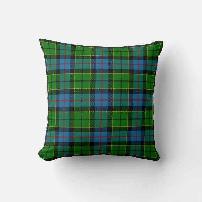 Clan Forsyth Tartan Kissen (Vorderseite)