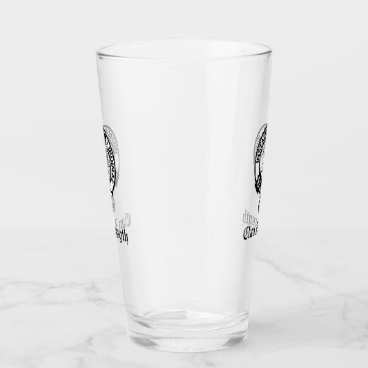 Clan Forsyth Wappen Abzeichen Glas (Rechts)