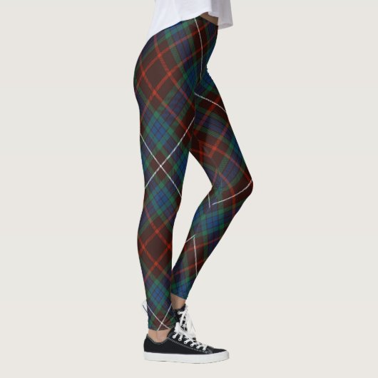 Clan Fraser alter Tartan - gedreht Leggings (Rechts)