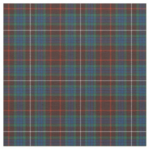 Clan Fraser alter Tartan Stoff