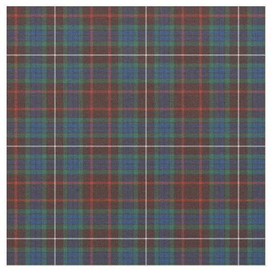 Clan Fraser alter Tartan Stoff (Nahaufnahme)