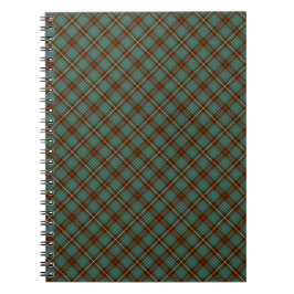 Clan Fraser Brown und Green Hunting Tartan Notizblock