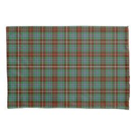 Clan Fraser Green, Brown and Blue Jagd Tartan Kissenbezug