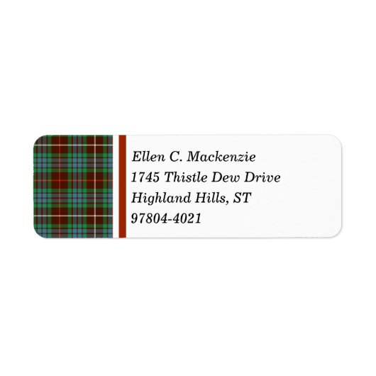 Clan Fraser Hunting Tartan (Vorne)