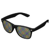 Clan Fraser Hunting Tartan Partybrille (Schrägansicht)