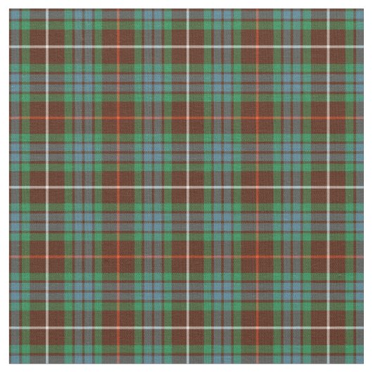 Clan Fraser Hunting Tartan Stoff (Nahaufnahme)