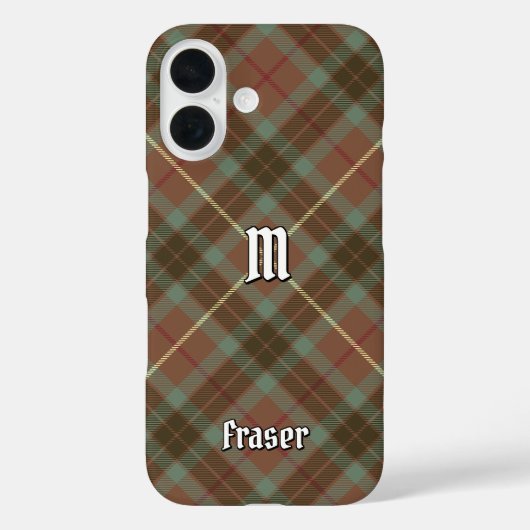 Clan Fraser Jagd gewitterter Tartan Case Mate (Rückseite)