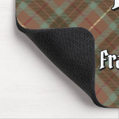 Clan Fraser Jagd gewitterter Tartan Mouse Pad Mousepad (Ecke)