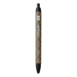 Clan Fraser Jagd gewitterter Tartan Tinte Pen Kugelschreiber