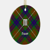 Clan Fraser Jagd Keramik Tartan Ornament (Rechts)