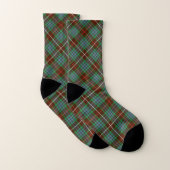 Clan Fraser Jagd Tartan Brown und Green Kariert Socken (Paar)