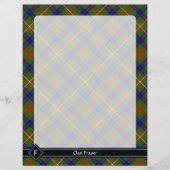 Clan Fraser Jagd Tartan Flyer (Vorne)