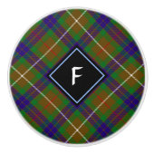 Clan Fraser Jagd Tartan Keramik Knob Keramikknauf (Vorderseite)
