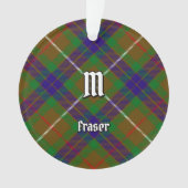 Clan Fraser Jagd Tartan Ornament (Vorderseite)