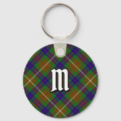 Clan Fraser Jagd Tartan Schlüsselanhänger (Vorderseite)