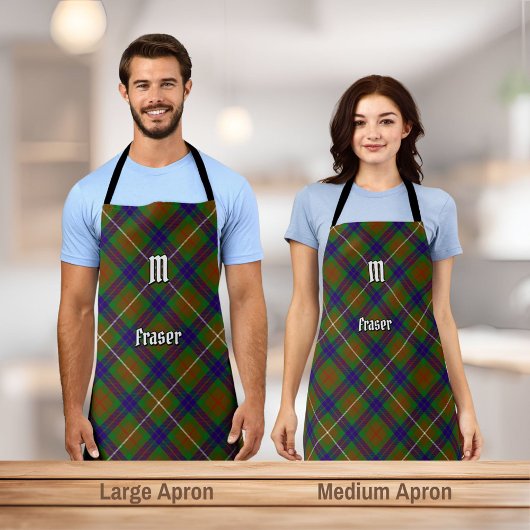 Clan Fraser Jagd Tartan Schürze