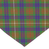 Clan Fraser Jagd Tartan Tischläufer (Ecke)